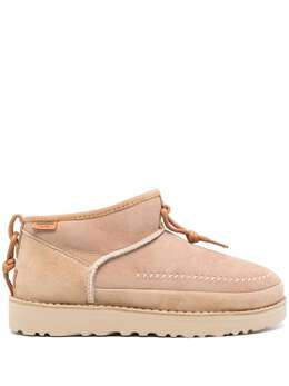 UGG: Бежевые ботинки  Ultra Mini