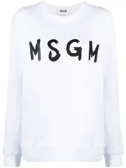 MSGM: Свитшот с принтом 