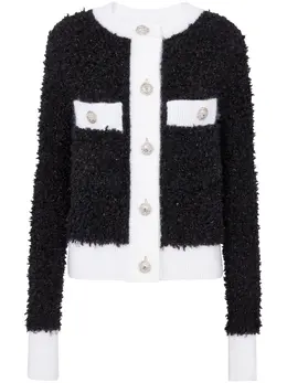Balmain: Трикотажный кардиган 