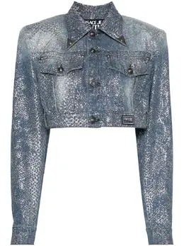 Versace Jeans Couture: Джинсовая куртка 