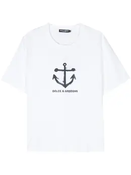 Dolce & Gabbana: Футболка  T с принтом