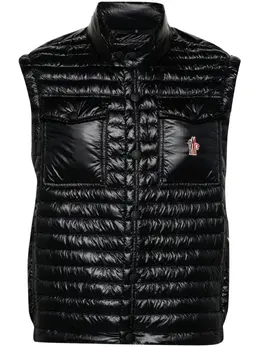 Moncler Grenoble: Чёрный жилет 
