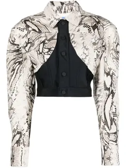Mugler: Джинсовая куртка 