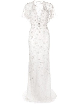 Jenny Packham: Платье со стразами 