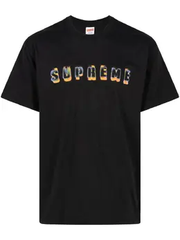 Supreme: Футболка с принтом 