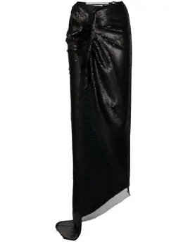 Rick Owens: Юбка с разрезом 