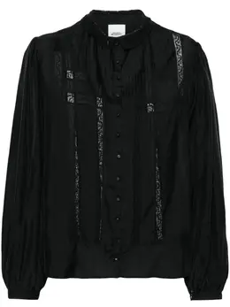 ISABEL MARANT: Прозрачная блуза 