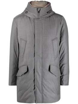 Woolrich: Пуховик с капюшоном 