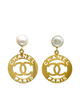 CHANEL Pre-Owned: Серьги 