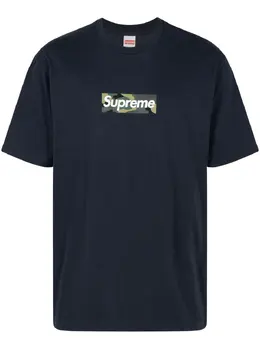 Supreme: Хлопковая футболка  Box Logo