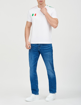 EA7 EMPORIO ARMANI: Білі футболки 