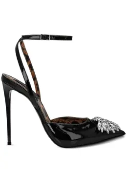 Philipp Plein: Чёрные туфли  Crystal