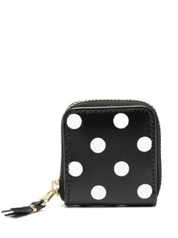 Comme Des Garçons Wallet: Кошелёк в горошек 