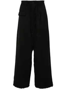 Y-3: Чёрные брюки 