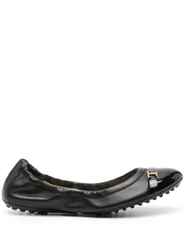 Tod's: Чёрные туфли  Gommino
