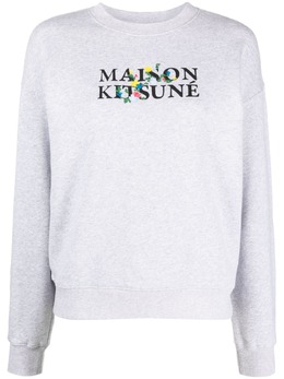 Maison Kitsuné: Свитшот с принтом 