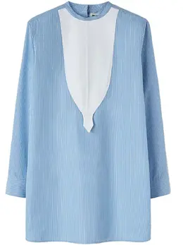 Jil Sander: Блуза в полоску 
