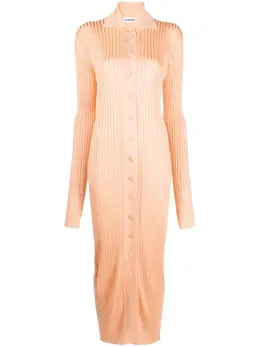 Jil Sander: Трикотажное платье 