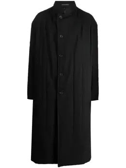 Yohji Yamamoto: Однобортное пальто 