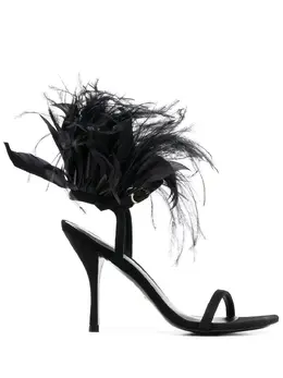 Stuart Weitzman: Чёрные сандалии 