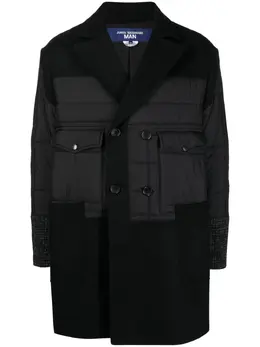 Junya Watanabe MAN: Чёрное пальто 