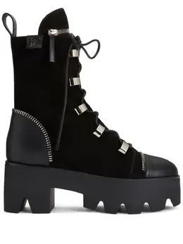 Giuseppe Zanotti: Чёрные ботинки  Juliett
