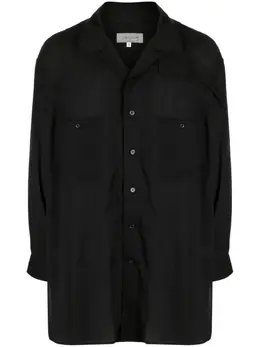 Yohji Yamamoto: Рубашка с воротником 