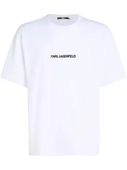 Karl Lagerfeld: Хлопковая футболка 