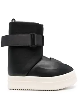 Rick Owens: Чёрные ботинки 