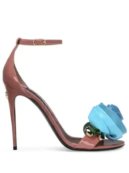 Dolce & Gabbana: Розовые сандалии  Keira