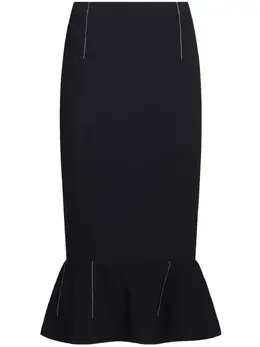 Marni: Юбка с воланом 