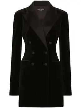 Dolce & Gabbana: Бархатный жакет  Velvet