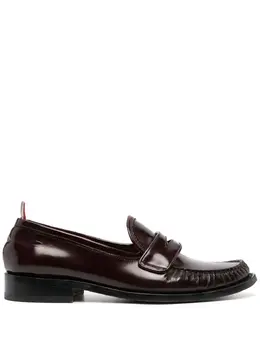 Thom Browne: Бордовые туфли 