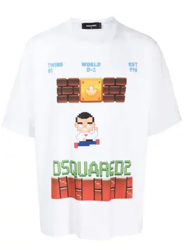 Dsquared2: Футболка с принтом 
