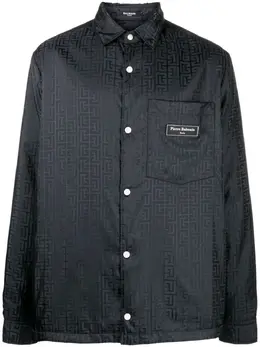 Balmain: Чёрная рубашка 
