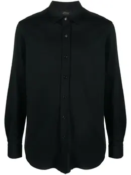 Brioni: Рубашка с английским воротником 