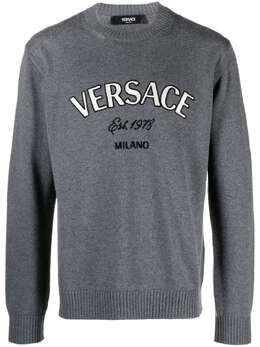 Versace: Свитер из шерсти 