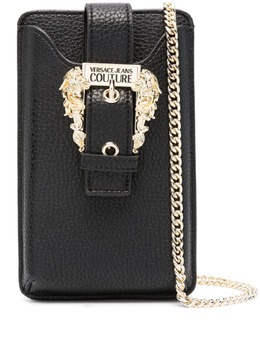 Versace Jeans Couture: Чёрный кошелёк 