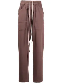 Rick Owens DRKSHDW: Коричневые брюки 