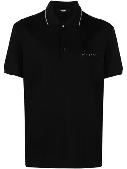 Versace: Хлопковое поло 
