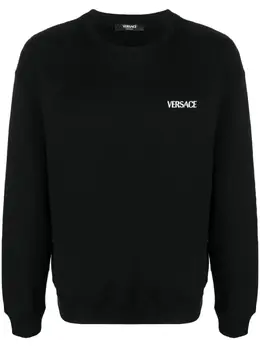 Versace: Хлопковый свитшот 