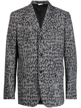 Comme des Garçons Homme Plus: Пиджаки с принтом 