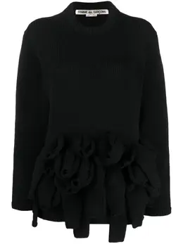 Comme Des Garçons: Чёрный свитер 