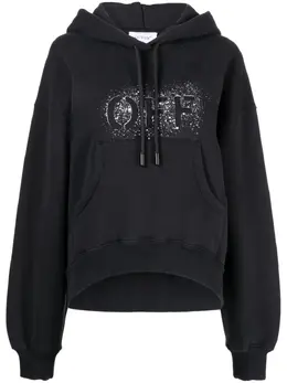 Off-White: Хлопковая толстовка 