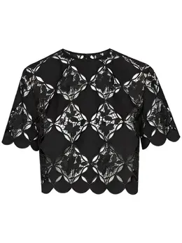 Oscar de la Renta: Гипюровая блуза 