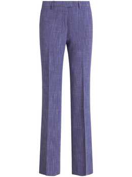 ETRO: Фиолетовые брюки 