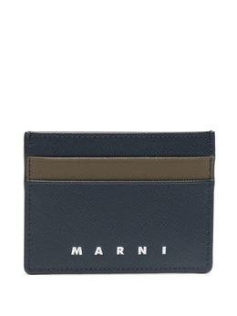 Marni: Голубой картхолдер 