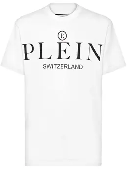 Philipp Plein: Белая футболка 