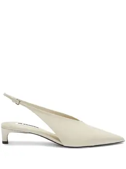 Jil Sander: Светлые туфли 