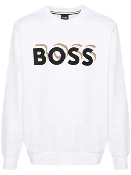BOSS: Свитшот с принтом 